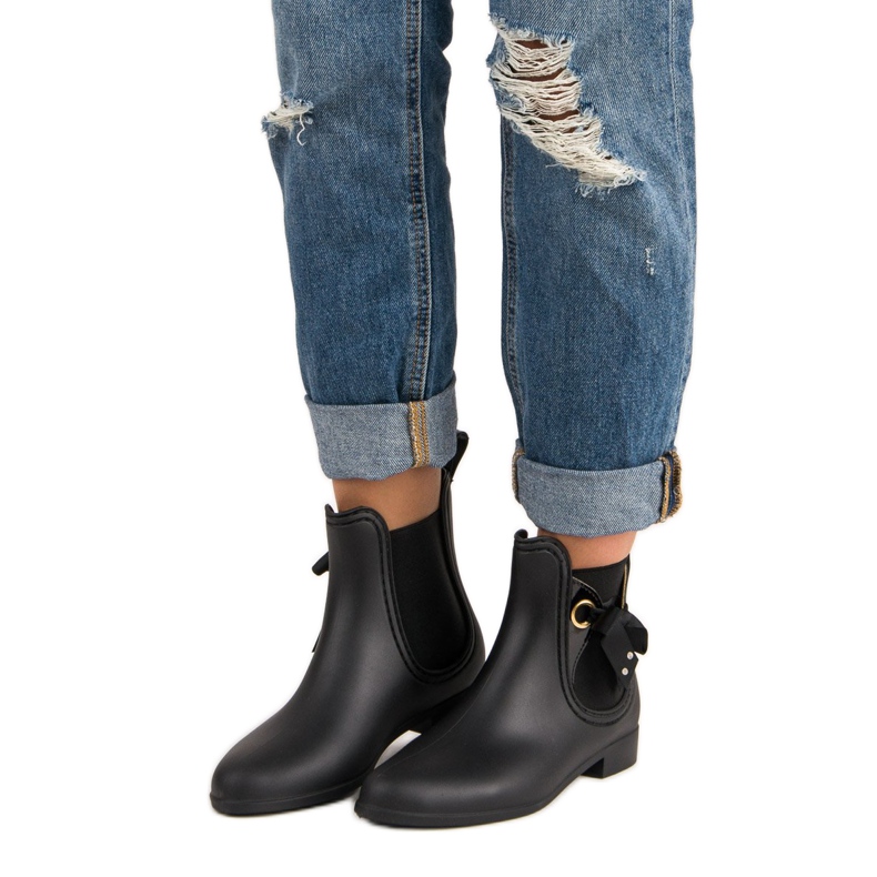 Vices Černé holínky, svěráky černá 1 Vices Černé holínky, svěráky černá 1