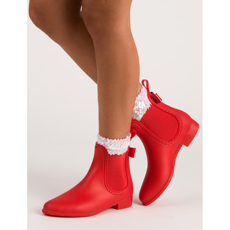 Vices Dámské galoše na neřesti červené 1