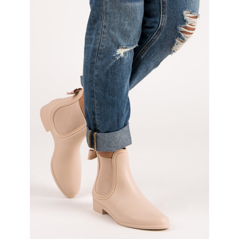 Vices Dámské galoše na neřesti hnědý 2