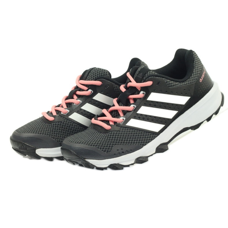 Běžecké boty adidas Duramo 7 Trail W černý růžový šedá 4