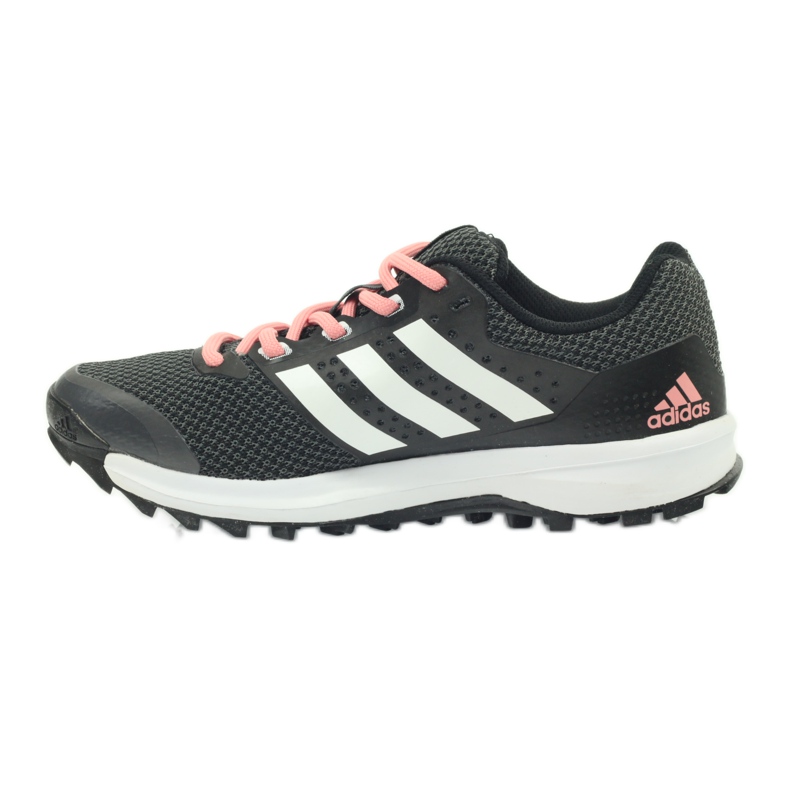 Běžecké boty adidas Duramo 7 Trail W černý růžový šedá 2