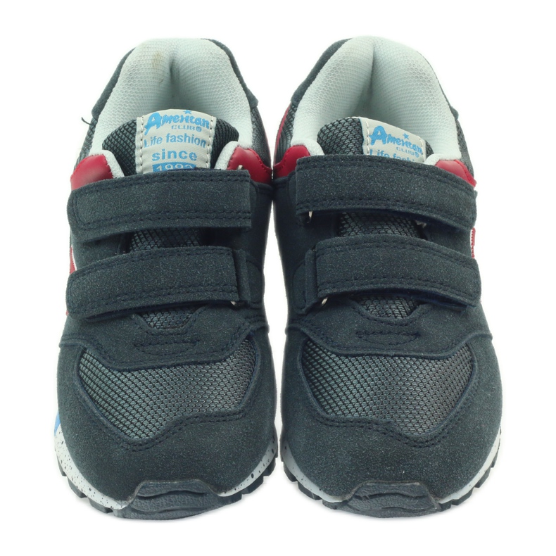 American Club Americká sportovní obuv ADI pro děti 15110 šedá červené námořnická modrá 4 American Club Americká sportovní obuv ADI pro děti 15110 šedá červené námořnická modrá 4