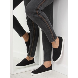 Tenisky slip-on černé BL126P Black černý 1