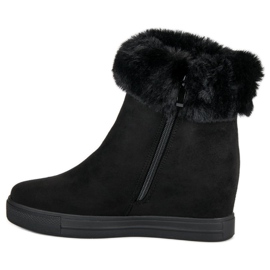 Seastar Černé klínové boty černý 1