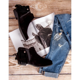 Černé boty černá 1