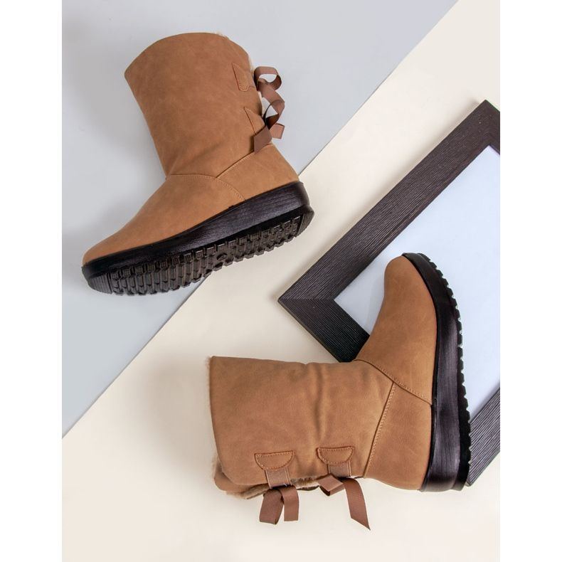 Teplé sněhule se zipem zelený 1