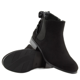 Černé dámské Chelsea boty 3740 Black černý 1