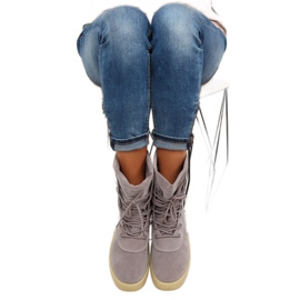 Šedé sportovní boty G-3 Grey šedá 1