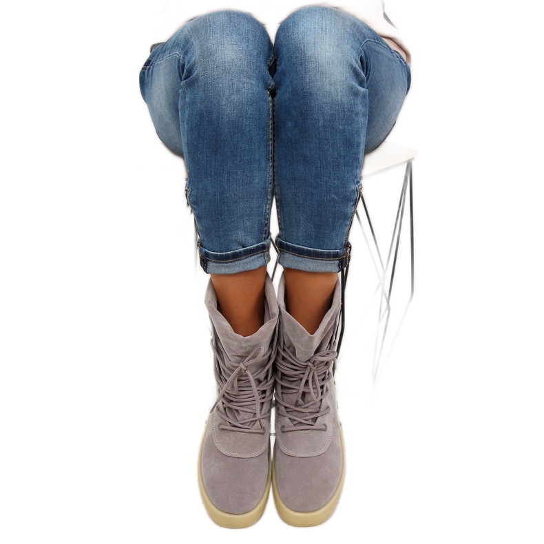 Šedé sportovní boty G-3 Grey šedá 1