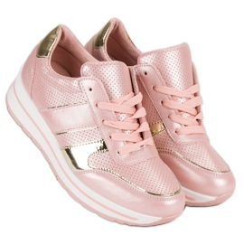 Růžové tenisky růžový 1