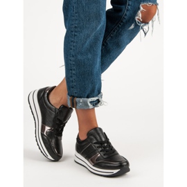 Černé tenisky černý 1