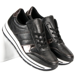 Černé tenisky černý 2