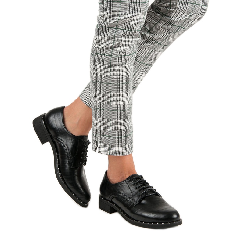 Černé dámské boty černá 2