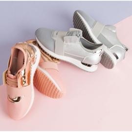 Nazouvací sportovní obuv šedá 1