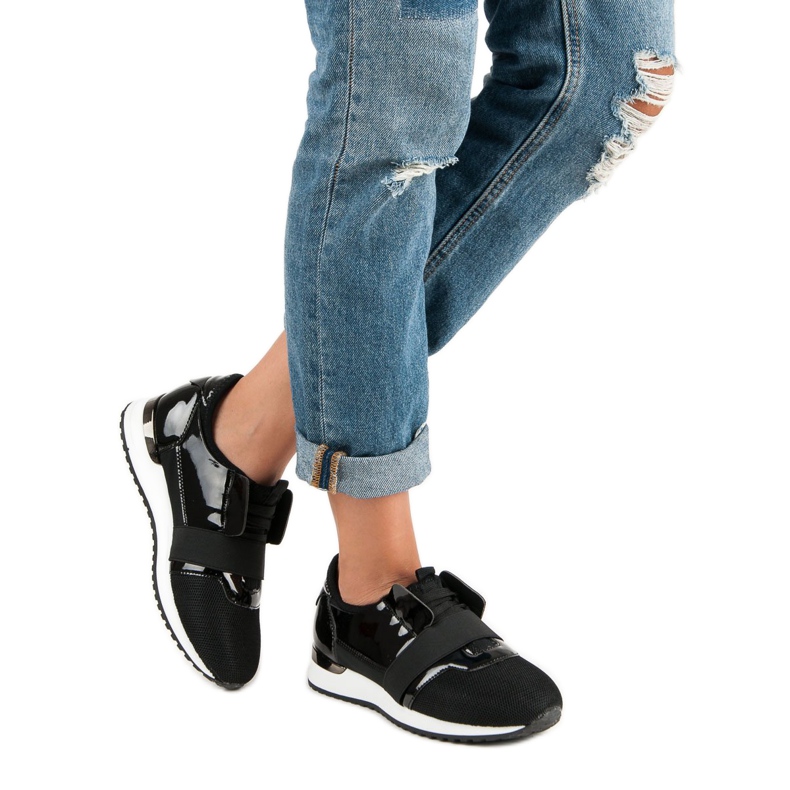 Nazouvací sportovní obuv černá 2