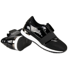 Nazouvací sportovní obuv černá 5