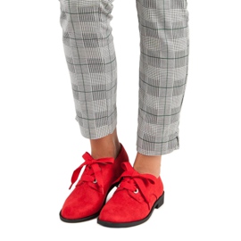 Bello Star Červené šněrovací boty červený 2