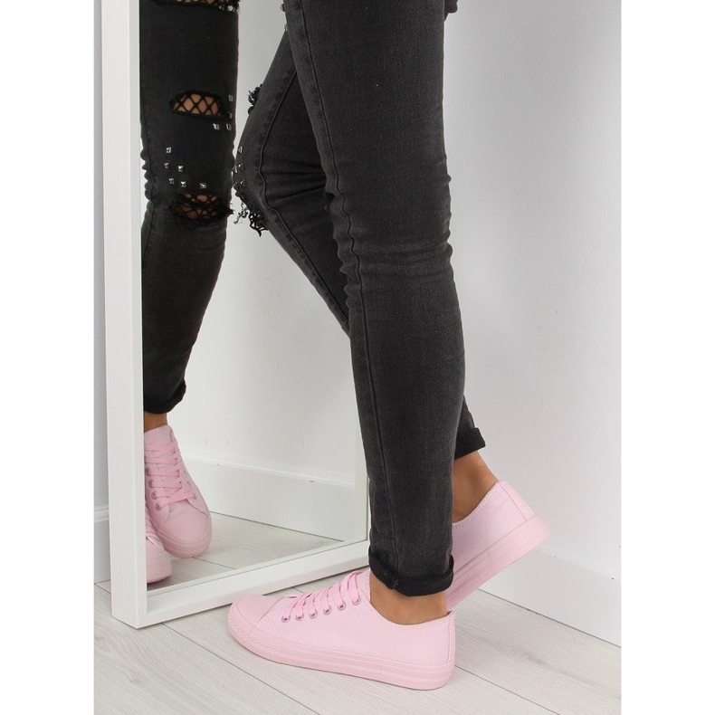 Dámské růžové jednobarevné tenisky NB176 Pink růžový 1