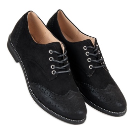 Bestelle Černé vázané boty černý 1