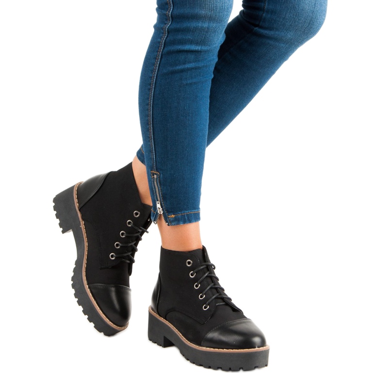 Skalní boty černý 2