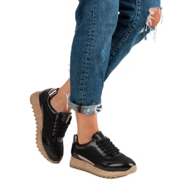 Bestelle Svázané tenisky černá 2