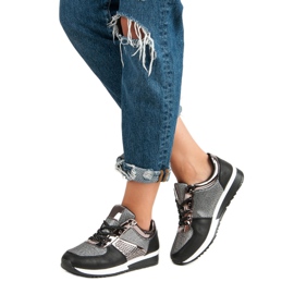 Stylová sportovní obuv černý 2