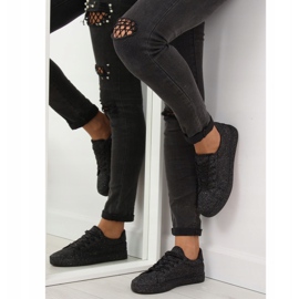 Černé opálové BL142 černé tenisky černý 1