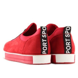 Červené dámské tenisky NB178 Red 1