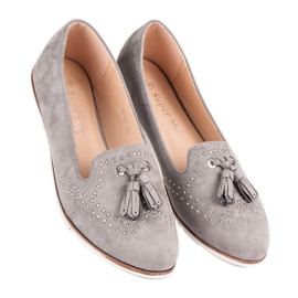 Super Me Pánové ze šedého semiše šedá 1