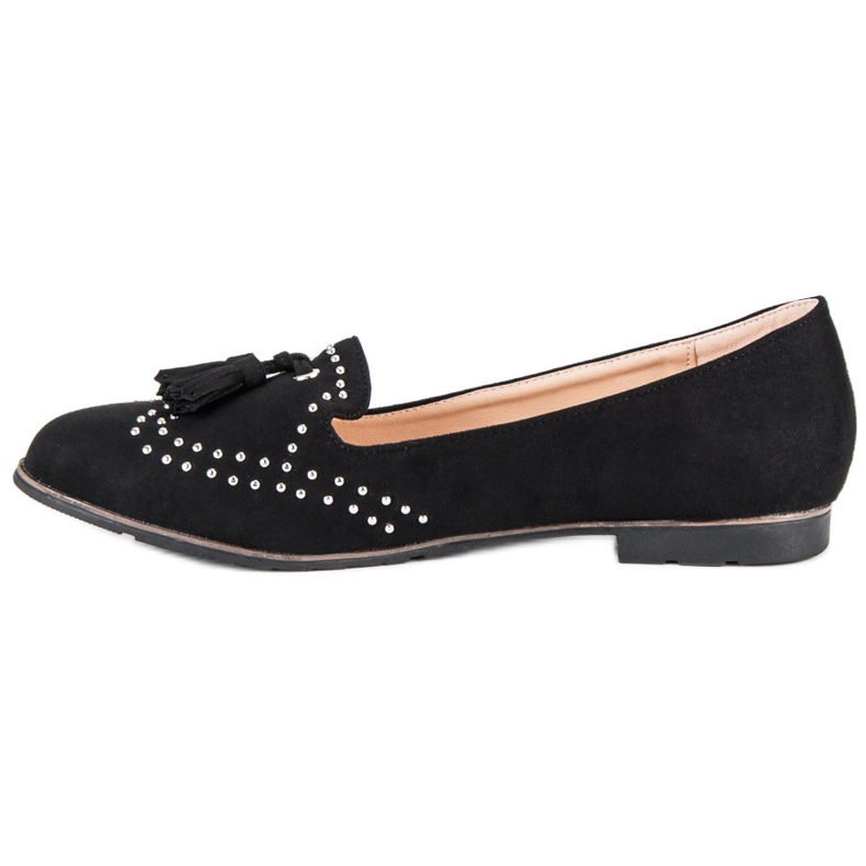 Super Me Pánové z černého semiše černá 1