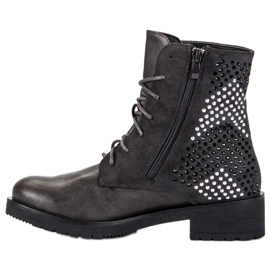 Skalní boty šedá 1