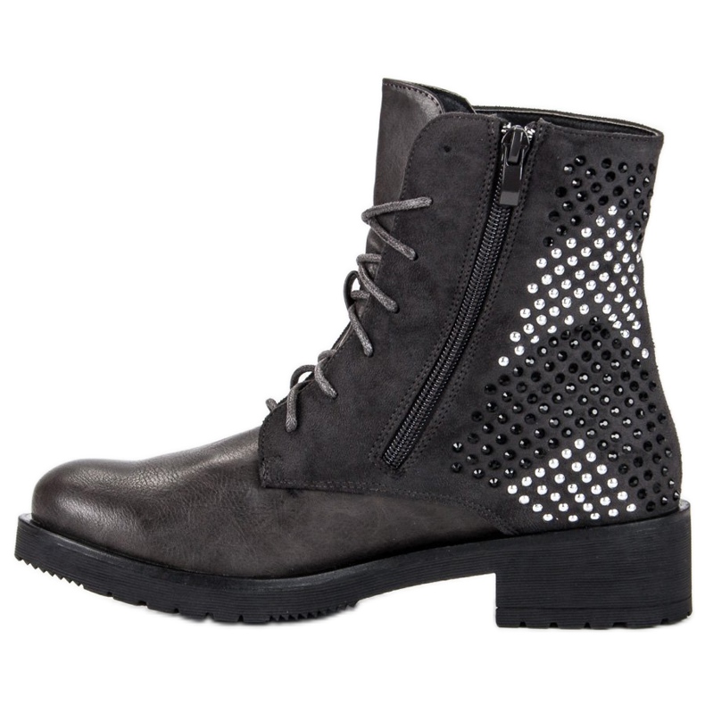 Skalní boty šedá 1