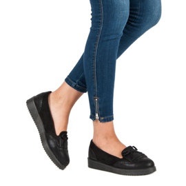 Ch. Creation Černé mokasíny černý 2