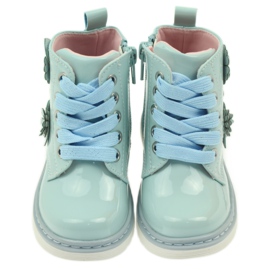 American Club Americké botičky botičky dětské boty 1424 modrý 3