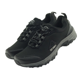 American Club Sportovní americký voděodolný softshell černá 4