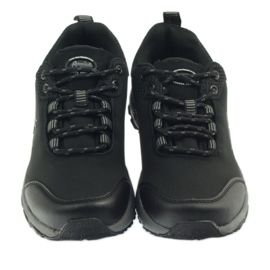 American Club Sportovní americký voděodolný softshell černá 3