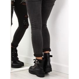 Černé boty a stužka černá FC-H125 Black 1