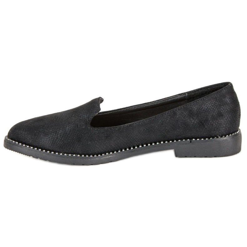 Bestelle Black slip-on lordi černý 1