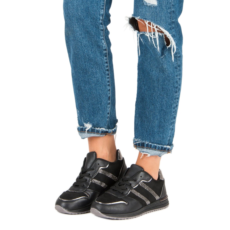 Černé tenisky VICES černý 1