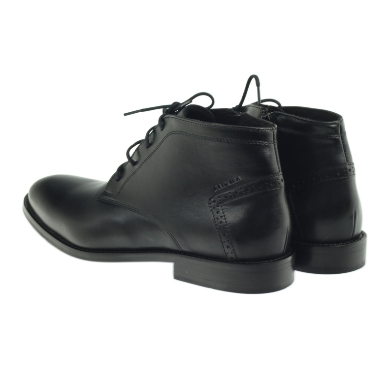 Black Boots zimní boty Badura 4663 černá černý 4