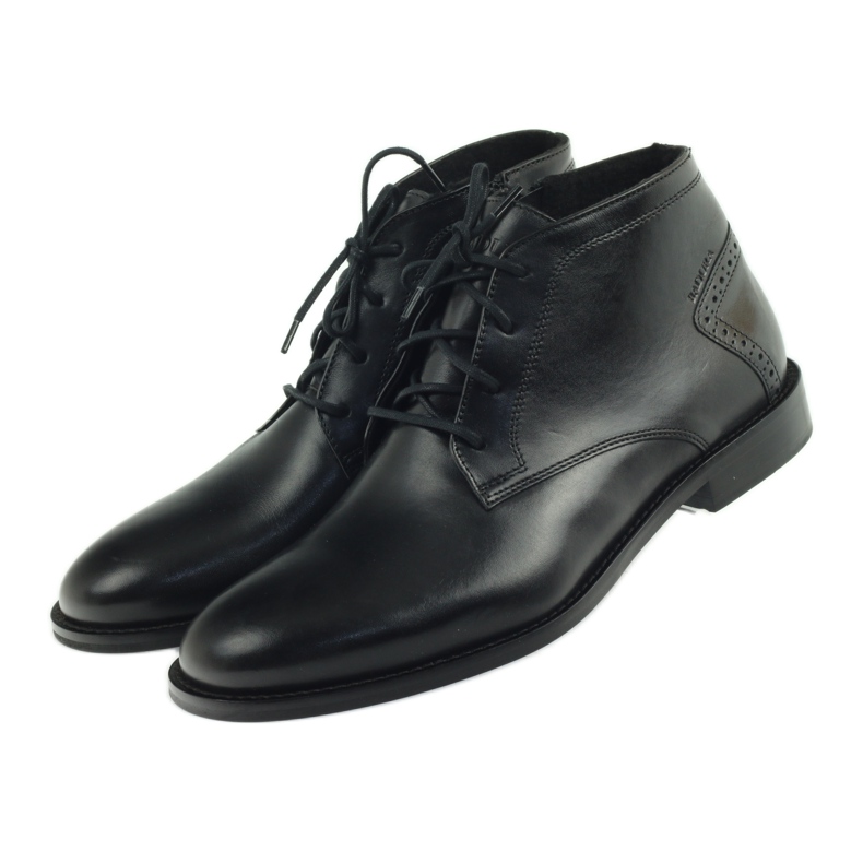 Black Boots zimní boty Badura 4663 černá černý 3