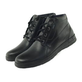 Black Boots zimní boty Badura 4655 černé černý 4
