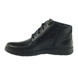 Black Boots zimní boty Badura 4655 černé černý 2