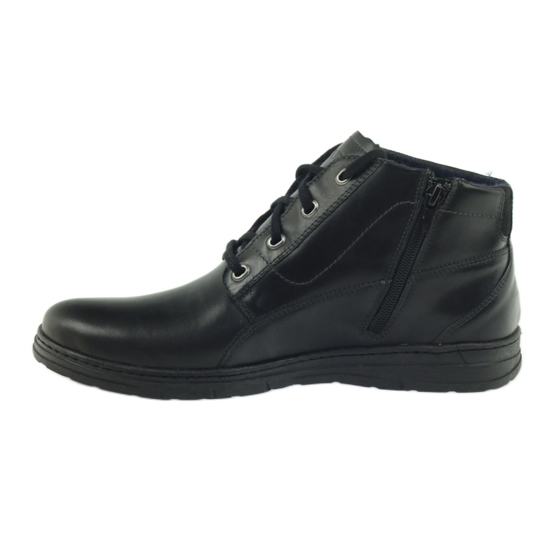 Black Boots zimní boty Badura 4655 černé černý 2