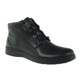 Black Boots zimní boty Badura 4655 černé černý 1