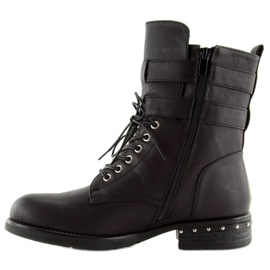 Černé pracovní boty černé 977-PA černé černá 1