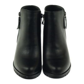 M.Daszyński Boty na sloupku černé 1708 černý 3