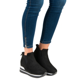 Bestelle Jodhpur boty na platformě černý 1