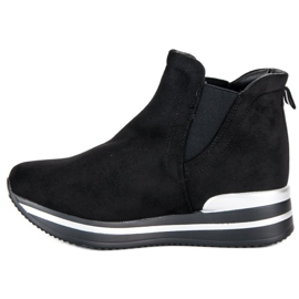 Bestelle Jodhpur boty na platformě černá 3
