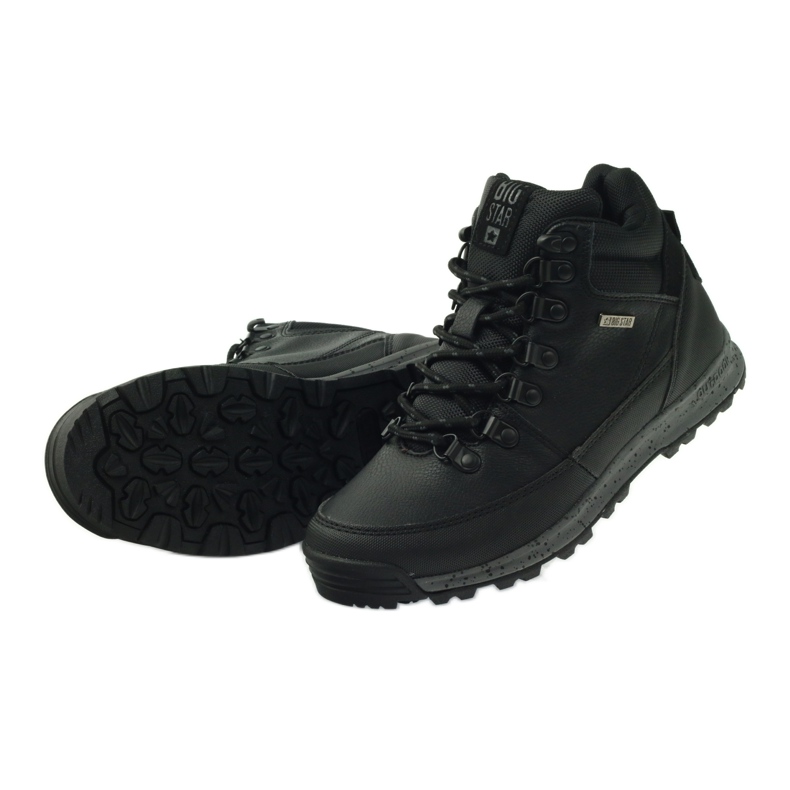 Černý sportovní treking Big Star 274636 4